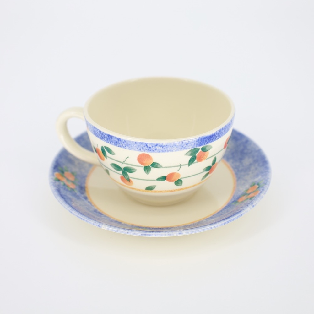 WOOD & SONS MADE IN ENGLAND‎ TEACUP AND SAUCER